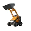 YF380 Mini skid steer loader with attachment small loader factory direct hot sales