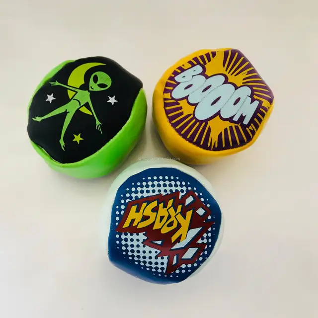 hot selling custom logo hacky sack/ footbag/kick ball hacky sack