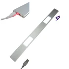 Integrated Lithium-ion battery Rechargeable 5V 3W magnetic led light bar Door Sensor Led Light