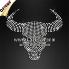 Crystal constellation of taurus rhinestones free iron on shirt designs