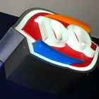 Building up led lighting single side light box signs