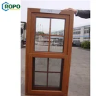 AS2208 American Style Plastic Sash Windows,PVC Frame Sash Window With Glass