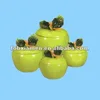 ceramic green apple novelty canister sets