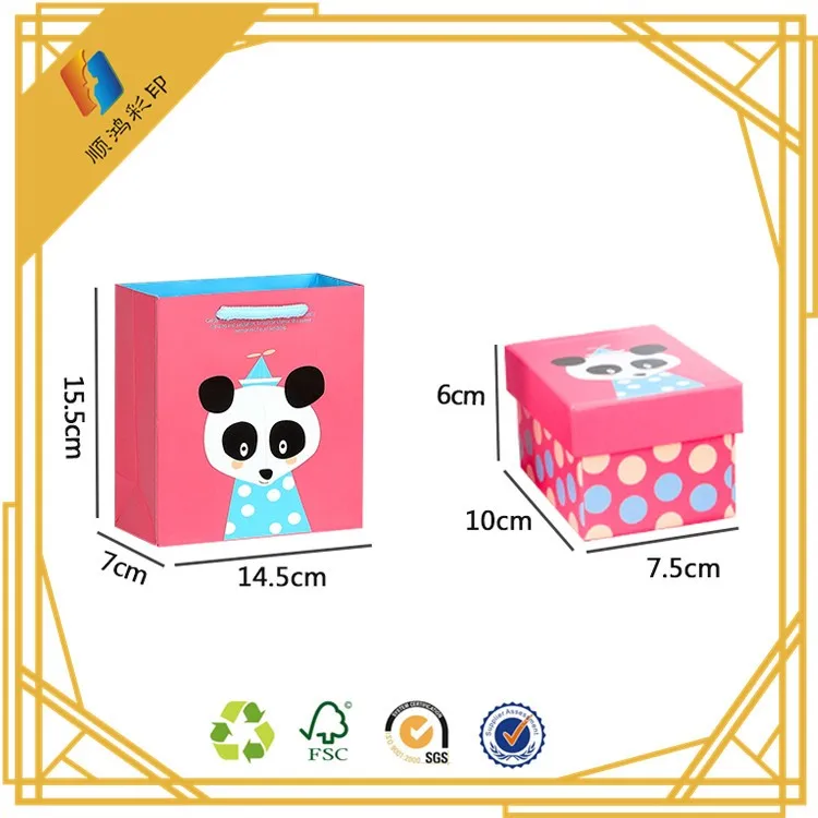 mini gift box packaging box with paper with your
