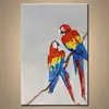 Popular Handmade Artsy Beautiful Parrot Painting Art Bird