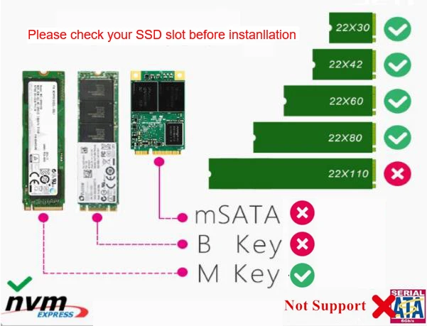 14years' factory Type C NVME m.2 ssd usb flash drive enclosures