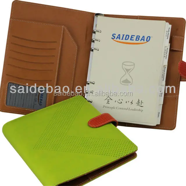 quality ring binder a5 notebook ,unique handmade promotional a5