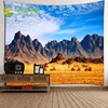Quality-Assured New Fashion 100% Polyester Tapestry Mountain Wall Hangings 91*71 inch