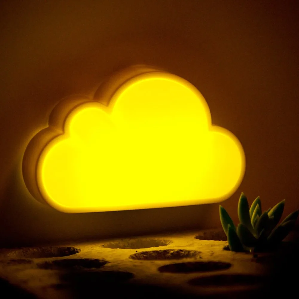 Wolk vorm nacht licht/kleine bewegingssensor licht, batterijen ...