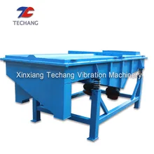 Soil sifting machine/linear vibrating screen for charcoal and gravel