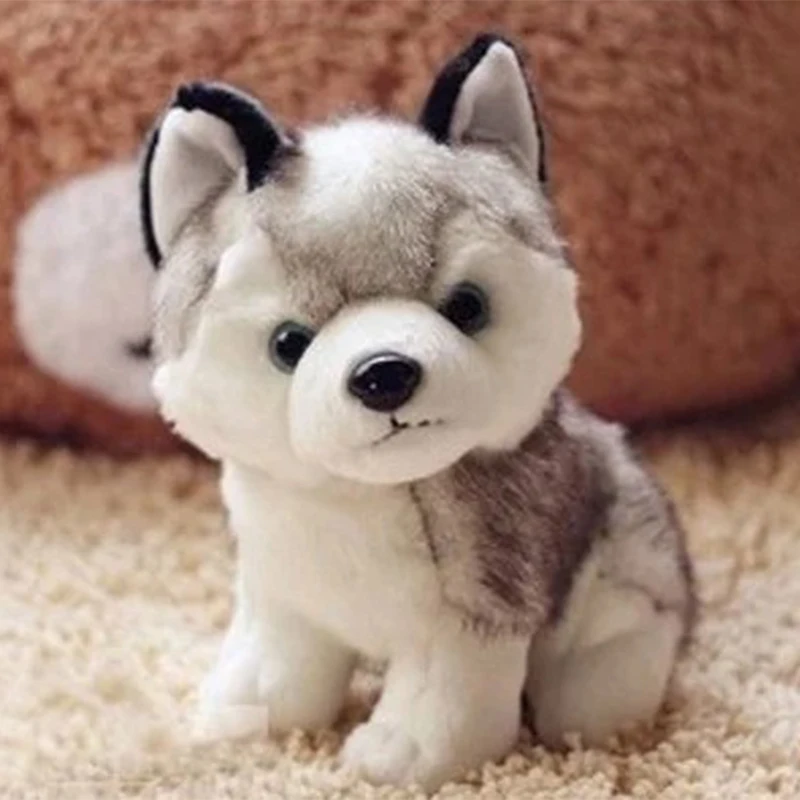 OnnPnnQ Plush Pet Dog Cat Toy Chew Treat Holder Tooth Cleaning Simulation Husky Toy Dog Puppy Training Interactive Pet Supplies7