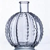 High quality cylinder cactus ball shaped desktop centerpiece flower clear glass vase for home decoration