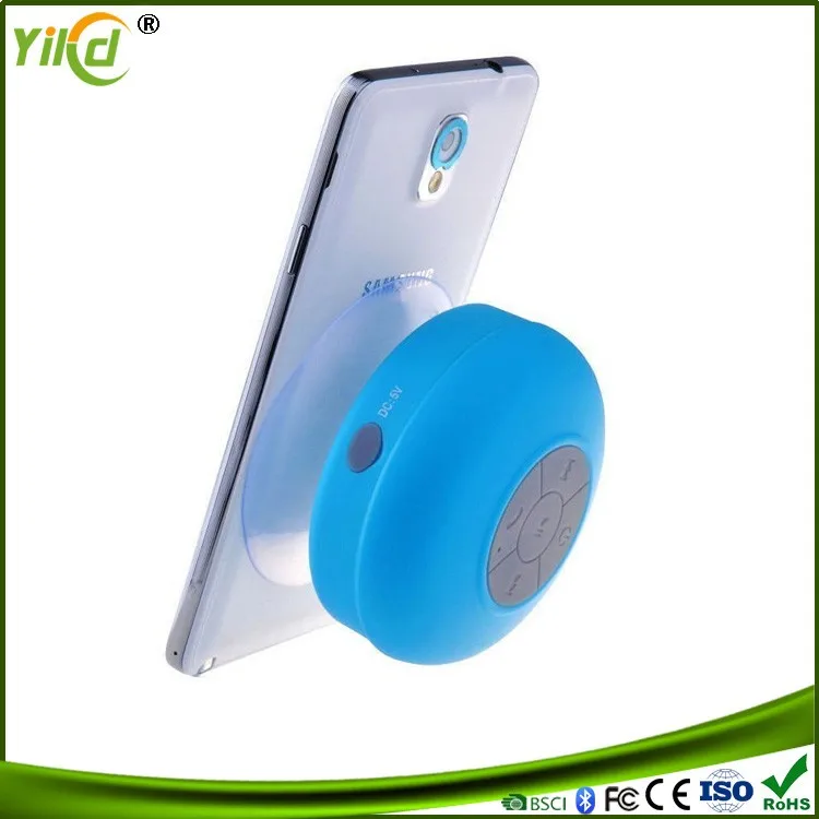 Portable Waterproof altavoz bluetooth waterproof Receive Call Music Suction Mic Wireless Bluetooth Speaker For iPhone - ANKUX.COM
