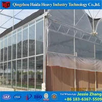 Horticultural And Agricultural Glass Greenhouse For