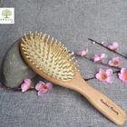 Professional private label Eco-Friendly wooden hair brush
