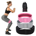 Custom logo stretch fitness loop leg training hip band