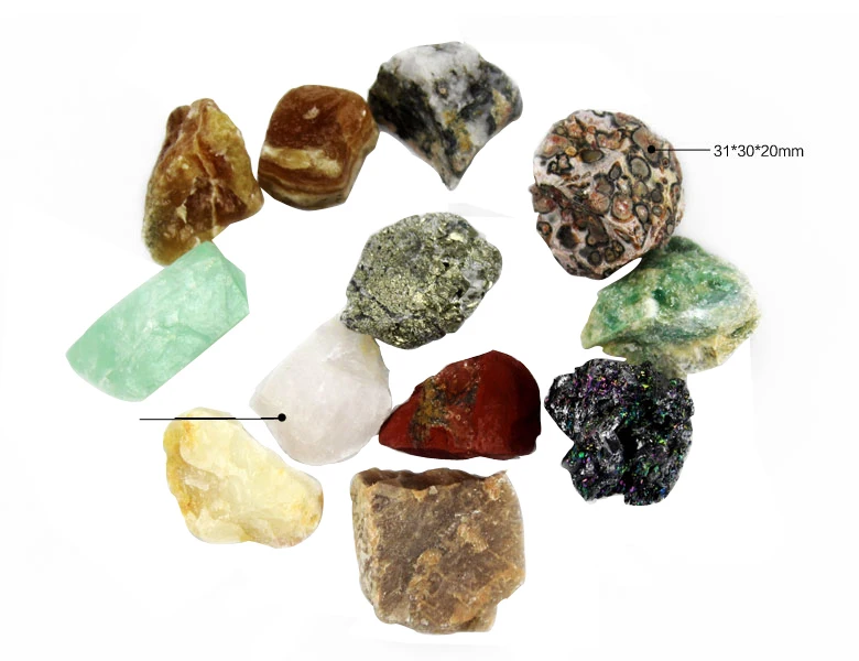 Wholesale Mixed Raw Natural Precious Mineral Stone,Raw Crystal And