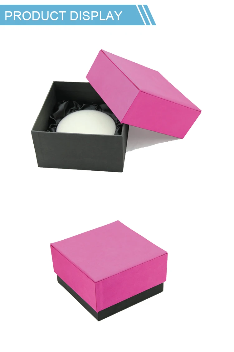 recycled paper small cardboard gift boxes for packing jewellry