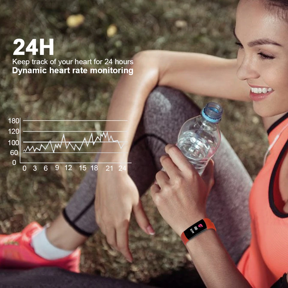 Mobile watch phones smart band wristband bracelet ip68 smart watch