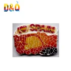EU hot selling customized shaped 3d resin country fridge magnet