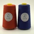 100% polyester 60s/3 100% polyester sewing threads with silicone oil
