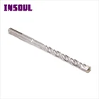 INSOUL Electric Hammer SDS Plus S4 Drill Bit 40 Cr U Flute Milled Flat Tip Drilling Bits