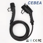 16A SAE J1772 EV car charging plug for EVSE