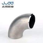 Equal 304l Pipe Fitting Elbow Butt-weld Polished Stainless Steel 304l 316l Sanitary Pipe Fitting Long Radius Elbow