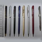 Promotional Metal Pens Metal Pen Promotional Thin Metal Cross Ballpoint Pens In Twist Action