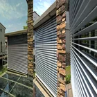 motorized external venetian louver outdoor aluminium blind