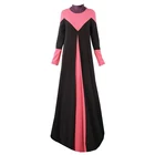 Wholesale Muslim Women Dress Abaya Long Sleeve Islamic Muslim Dress For Women Wear YLDRM001D