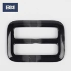 High quality custom coat flat back plastic resin button waist buckle