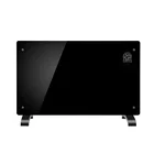 High quality wall glass and free standing LED glass panel heater new design with remote control