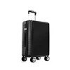 cheap price black urban abs pc hard trolley luggage for traveling