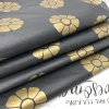 2019 Hot Sale Black paper with gold logo wrapping silk paper /tissue paper/advertising wrapping tissue paper