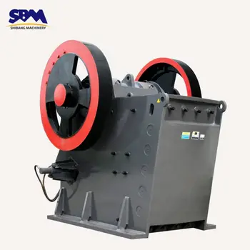 SBM use track wheel mounted jaw crusher