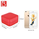 Women's Mini Stud Earrings Rings Jewelry Box Useful Makeup Organizer With Zipper Travel Portable Jewelry Box