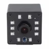 ELP Infrared USB Webcam 1080P Full HD MJPEG 30fps Night Vision IR CUT Mini USB Camera with LEDs for Android, Linux, Windows, PC