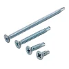 G2 M3 Full Threaded Zinc Plated Spike Phillips Countersunk Head Self Drilling Screw Stainless Steel Self Drilling Screw