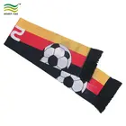 Popular Sport Football Spandex Polyester Material Long Scarf