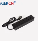 Customized Office Worktop Pull Up US Power Outlet/Home Kitchen Pop Up Socket with VGA/USB Plug