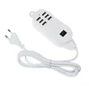 Newest 5V/5A 6 USB Port Multiple Wall Smart Charger Charging Adapter EU/US /UK Plug Phone USB Charger for All Smartphone