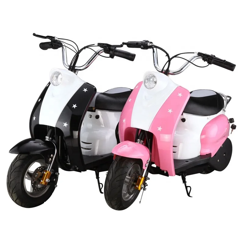 Yeni 350 W 2 Tekerlek Mini Çocuklar vespa elektrikli scooter 24 v (PN-ES8025)