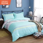 Set Bed Made Linen Bed Sheets 100% Cotton Printing Bedding Set Printed Bed Sheet Set Printing Bed Linen Set Made In Nantong Home Textile