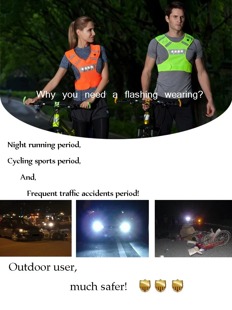 Wholesale running riding reflective cooling sport vest