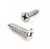 m1.4 m1.6 M2 M3 M4 M6 M8 stainless steel countersunk slotted machine screw