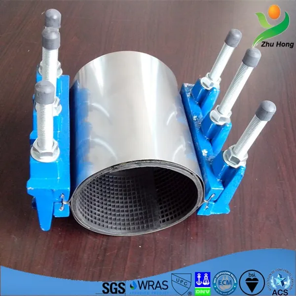 6 Inch Water Pipe Repair Clamp With Rubber Gasket Insert Buy 6 Inch