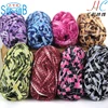 china hand craft yarn manufacturer smb hot selling high quality oeko tex 100g skein t shirt yarn printed crochet yarn