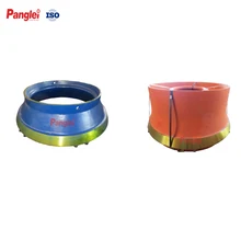 High Quality Manganese Wear Parts Bowl Liner and Wear Liner for Svedala H2000 H3000 Cone Crusher