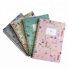 Cheap custom design cute spiral paper notebook/journal/diary book school student business notebooks